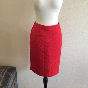 The Limited Skirt Size 8 Color Red